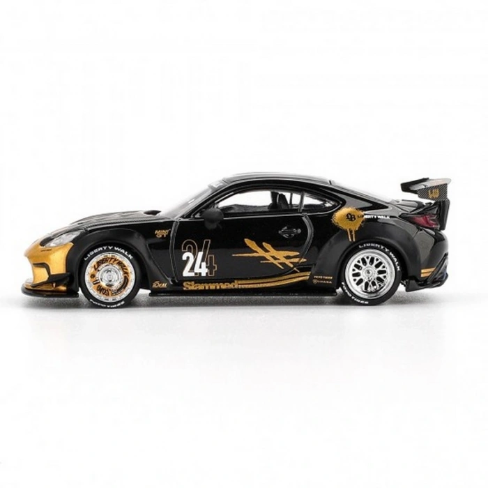 Mini GT 1/64 Toyota GR86 LB-Nation Black/Gold