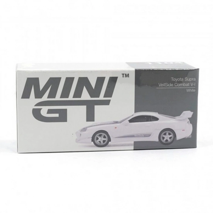 Mini GT 1/64 Toyota Supra VeilSide Combat V-I White