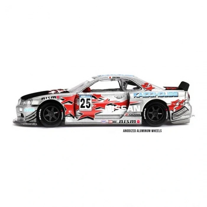 Mini GT x KaidoHouse 1/64 Nissan Skyline GT-R (R34) Kaido Star Racing V1