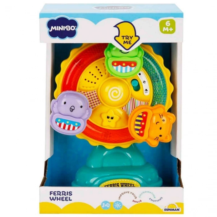 Minibo Sesli ve Işıklı Dönme Dolap