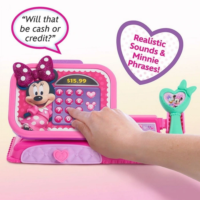 Minnie Mouse Sesli Yazar Kasa