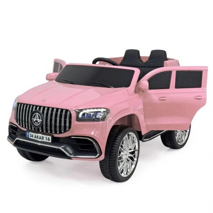 Miracle GT Pembe Uzaktan Kumandalı 4X2 12 VOLT Akülü Araba
