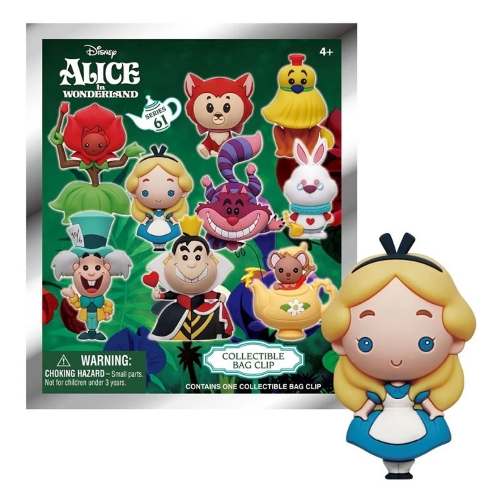 Monogram Alice in Wonderland Klipsli Figür