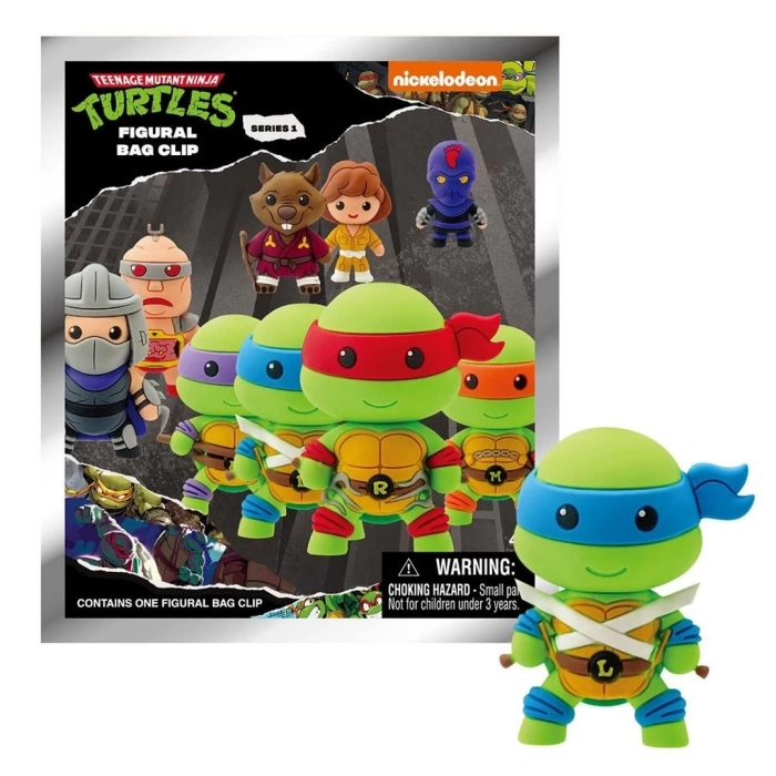 Monogram Ninja Turtles Klipsli Figür Seri 1