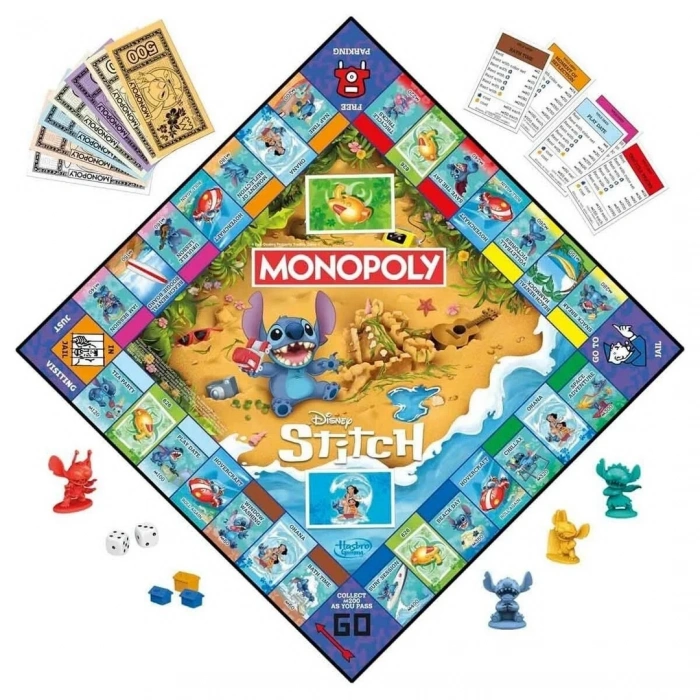 Monopoly Stitch Kutu Oyunu