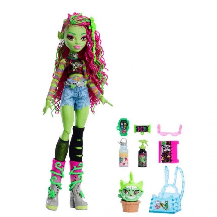 Monster High Acayip Havalı Arkadaşlar Venus Mcflytrap