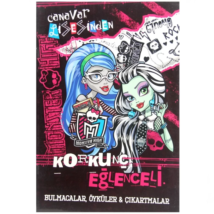 Monster High Çıkartmalı Faaliyet Kitabı