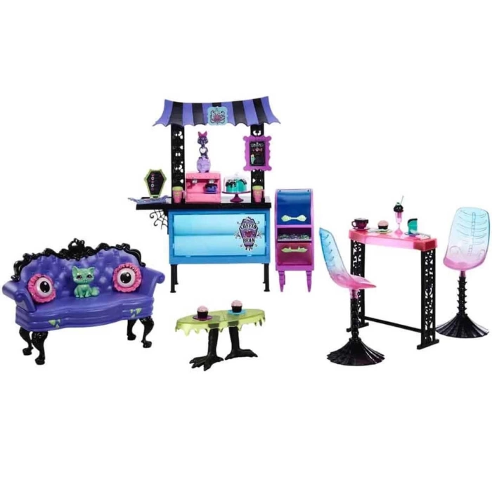 Monster High Coffin Bean Restoran Oyun Seti HHK65