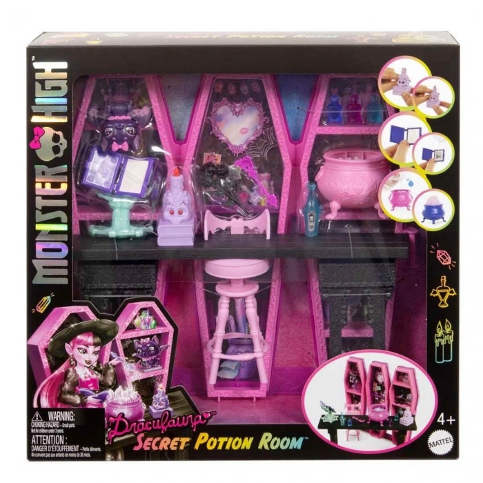 Monster High Draculauranın Gizli İksirler Odası Oyun Seti