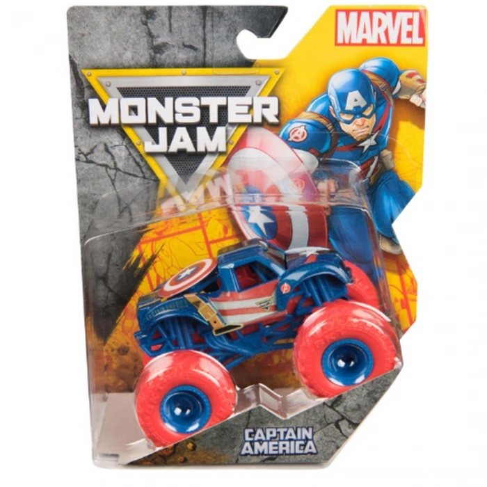Monster Jam Kamyon Marvel Tekli Paket