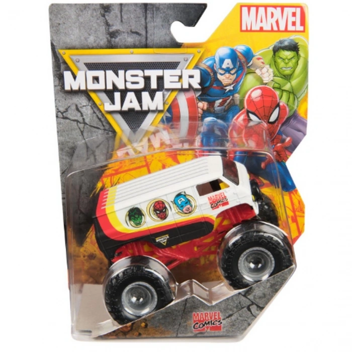 Monster Jam Kamyon Marvel Tekli Paket