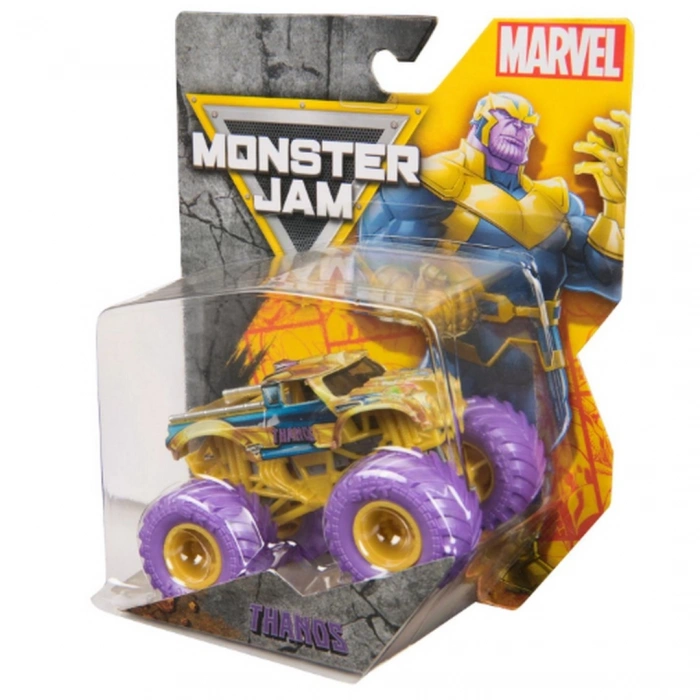 Monster Jam Kamyon Marvel Tekli Paket