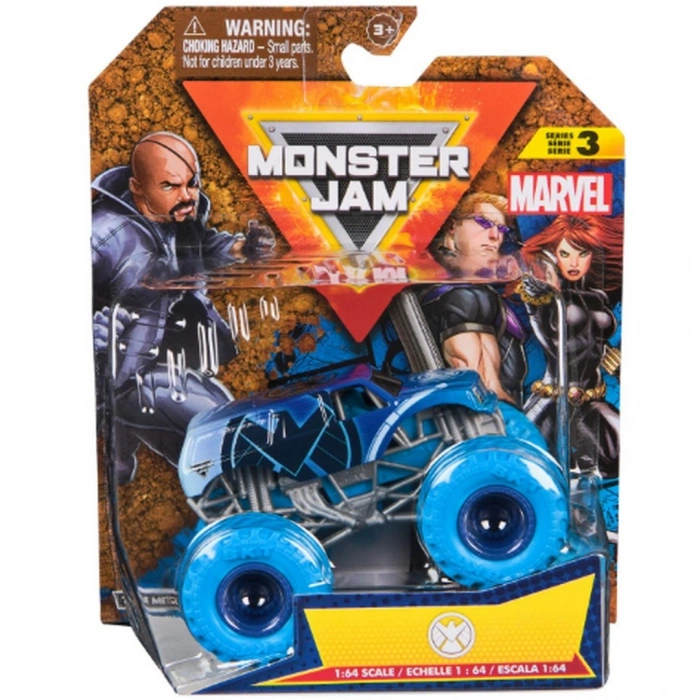 Monster Jam Kamyon Marvel Tekli Paket