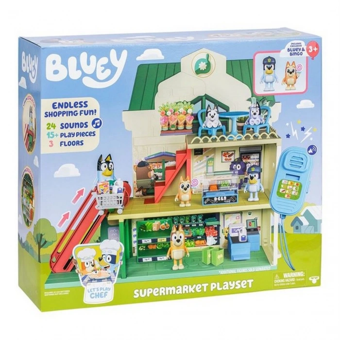 Moose Toys Bluey Süpermarket Oyun Seti