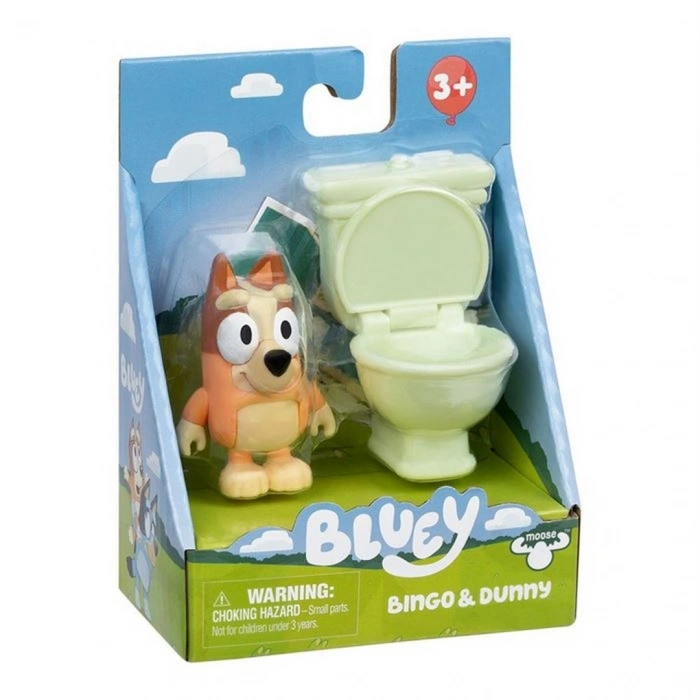 Moose Toys Bluey Tek Figür Aksesuarlı Set