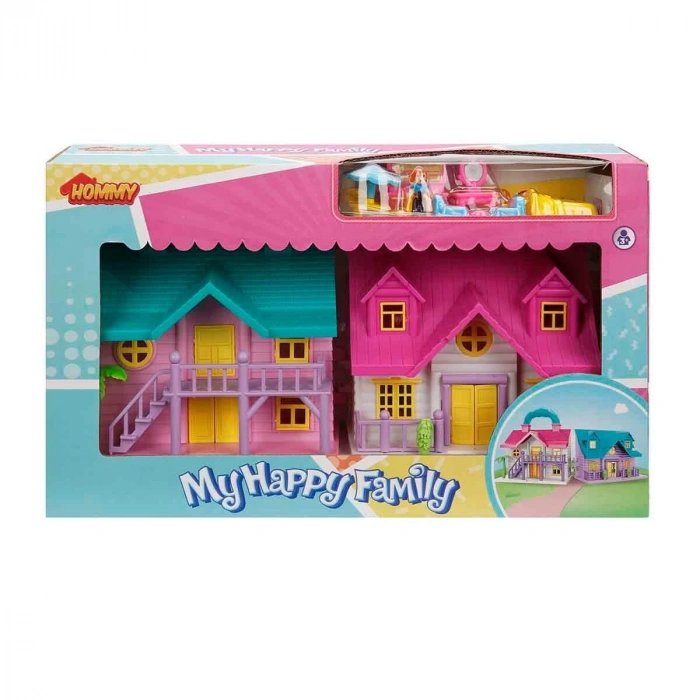 My Happy Family 2 Katlı Büyük Ev Oyun Seti Villa