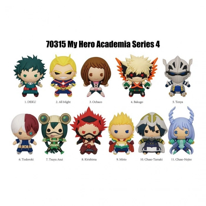My Hero Academia Klipsli Figür Seri 4