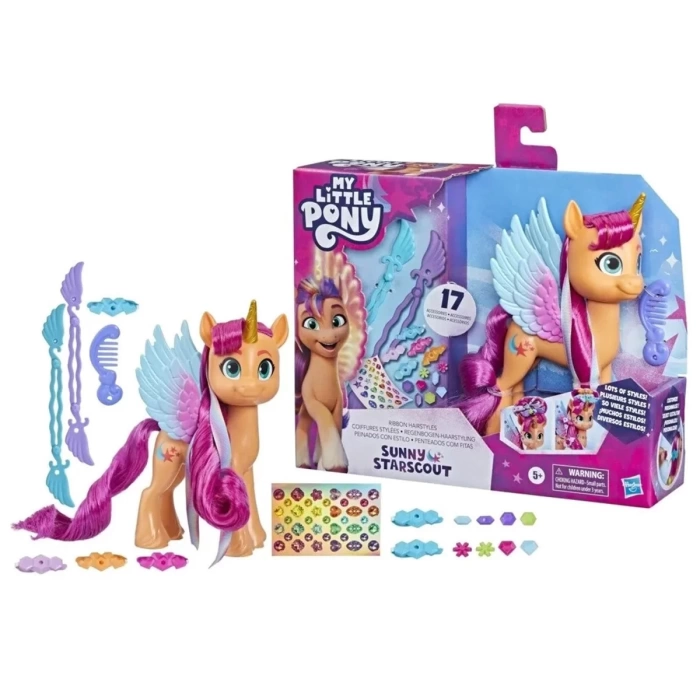 My Little Pony Kurdele Saç Tasarımlı Sunny