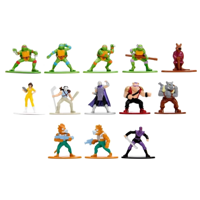 Nano Metalfigs Teenage Mutant Ninja Turtles Sürpriz Figür Paketi