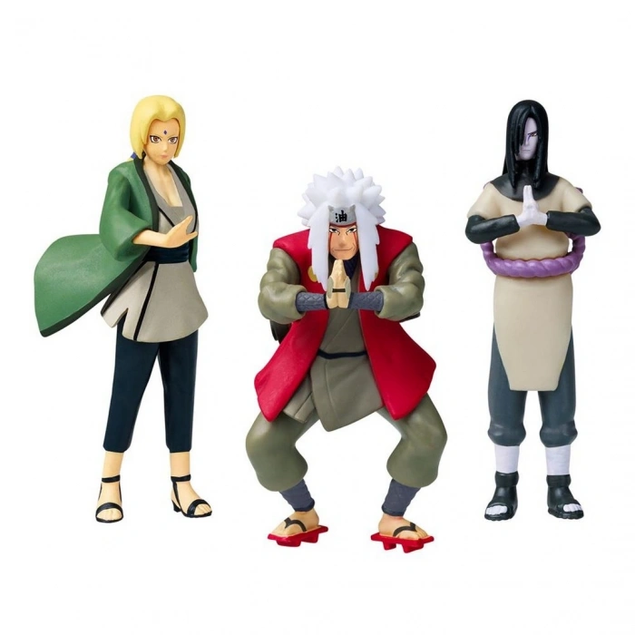 Naruto 3lü Koleksiyon Figür Seti