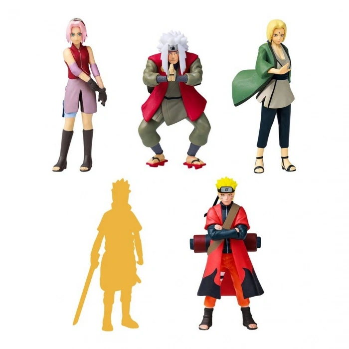 Naruto 5li Koleksiyon Figür Seti