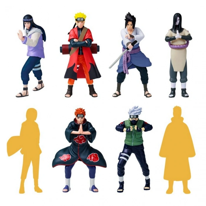 Naruto 8li Koleksiyon Figür Seti Model 1