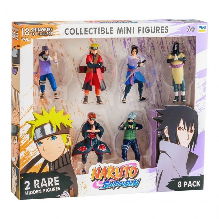 Naruto 8li Koleksiyon Figür Seti Model 1