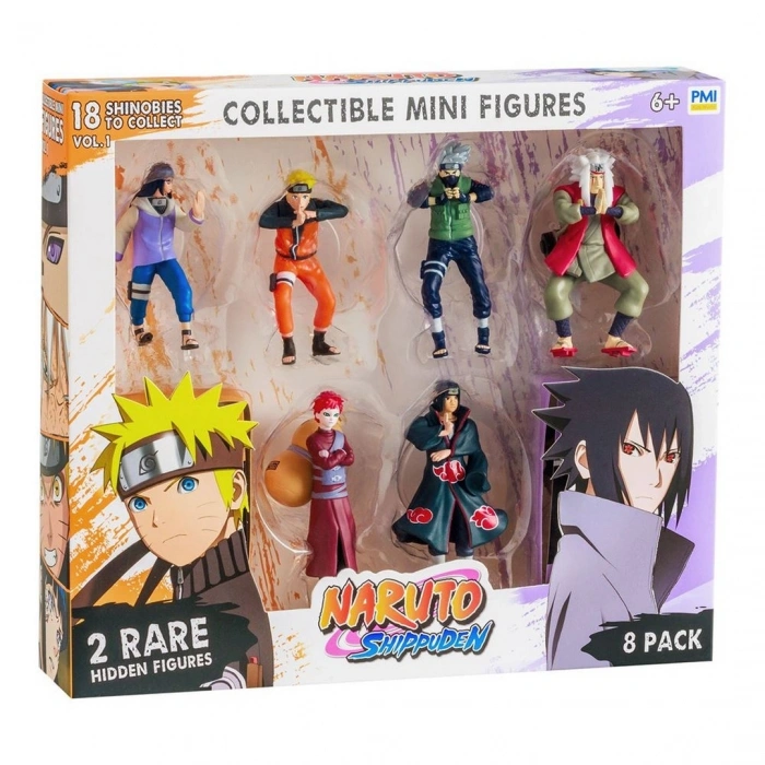 Naruto 8li Koleksiyon Figür Seti Model 1