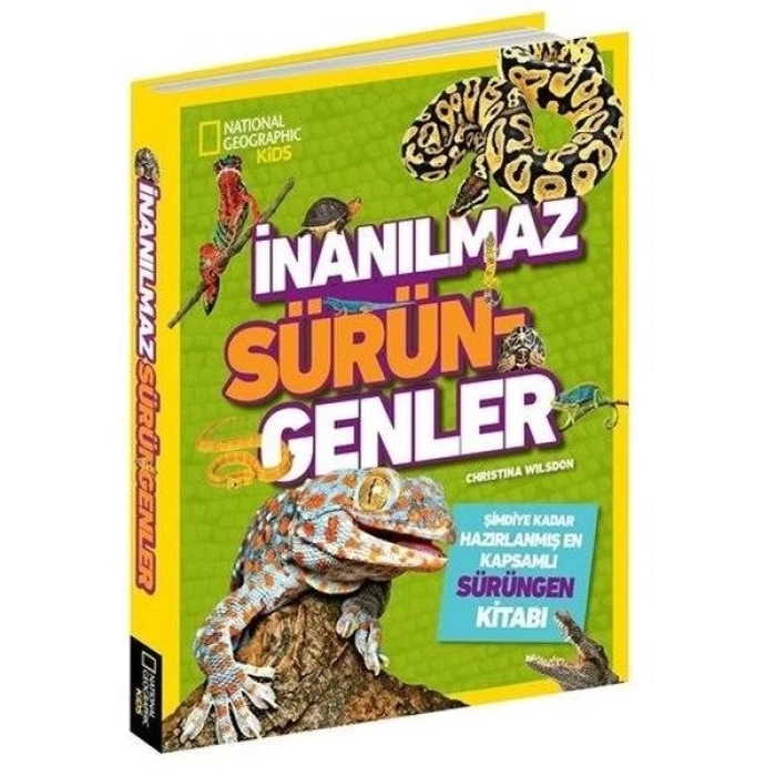 National Geographic Kid İnanılmaz Sürüngenler Ansiklopedisi