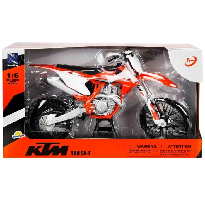 NewRay 1:6 KTM 450 SX-F Model Motosiklet