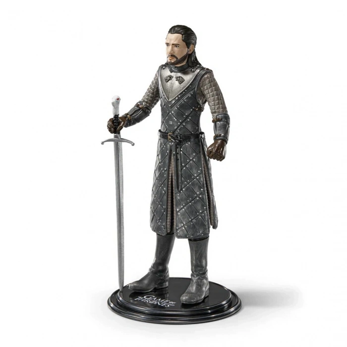 Noble Collection- Bendyfigs Game of Thrones- John Snow