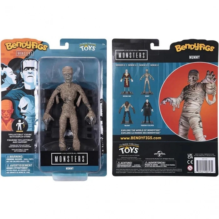 Noble Collection- Bendyfigs Universal Monsters- Mummy