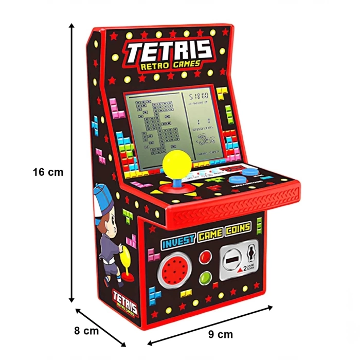 Nostaljik Mini Tetris Oyun Konsolu XY9029A