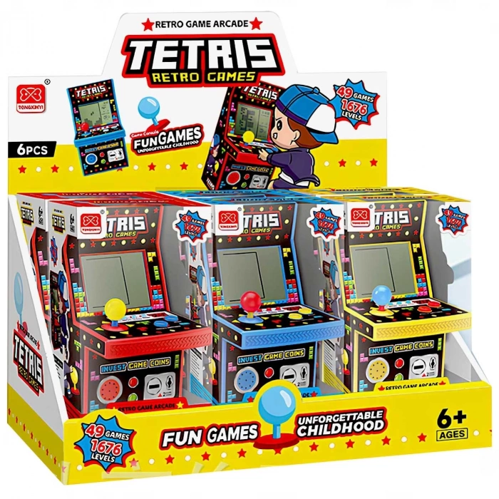 Nostaljik Mini Tetris Oyun Konsolu XY9029A