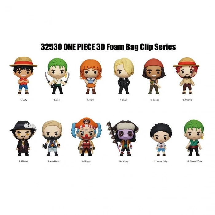 One Piece Klipsli Figür