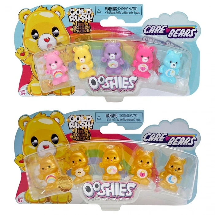 Ooshies Care Bears 5li Figür Seti