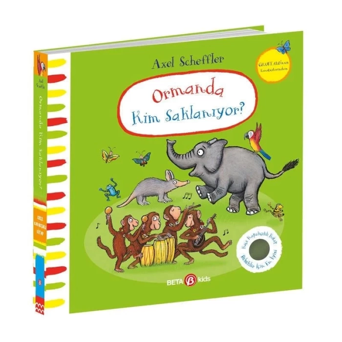 Ormanda Kim Saklanıyor? Keçe Kapaklı Kitap