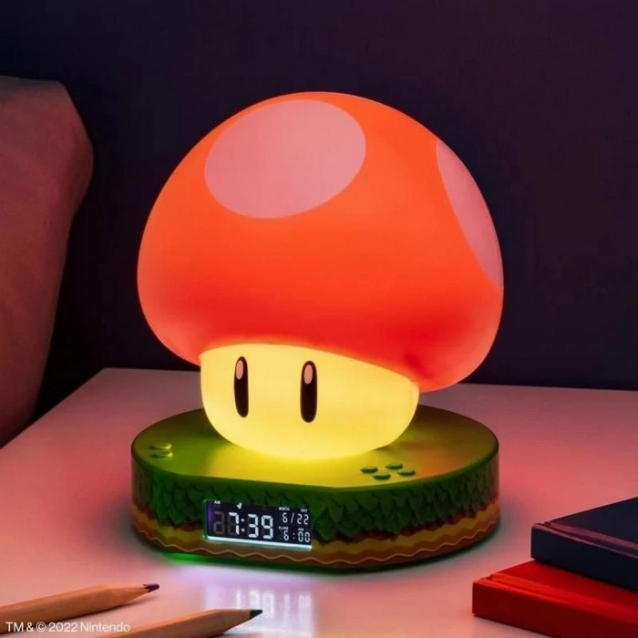 Paladone Super Mushroom Dijital Çalar Saat