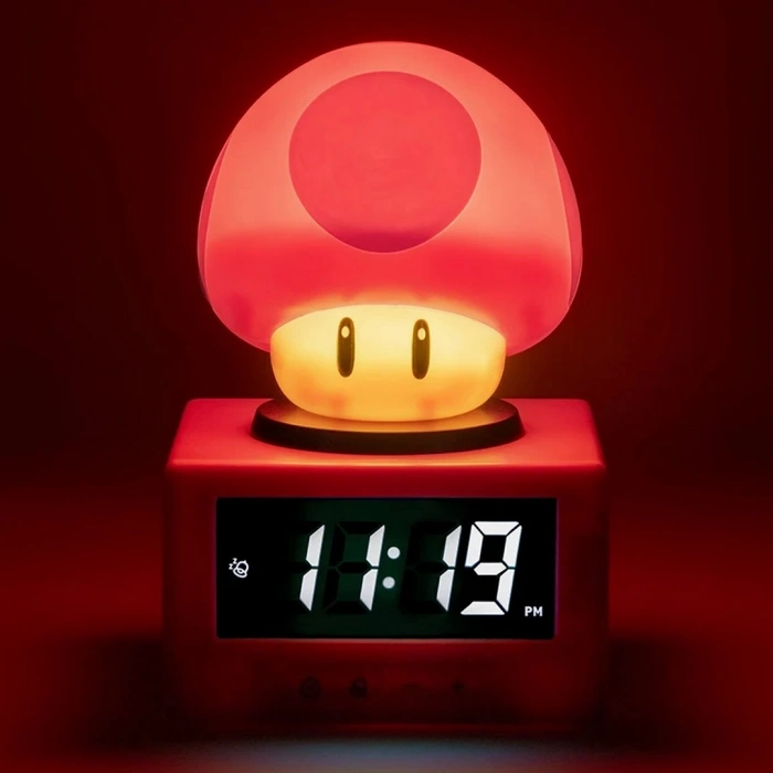 Paladone Super Mushroom İkon Çalar Saat