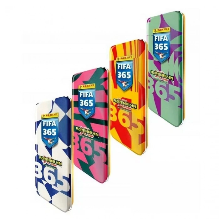 Panini Fifa 365 26 Adrenalyn Metal Kutu