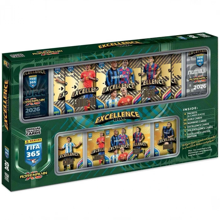 Panini Fifa 365 Adrenalyn XL 2026 Excellence Seti