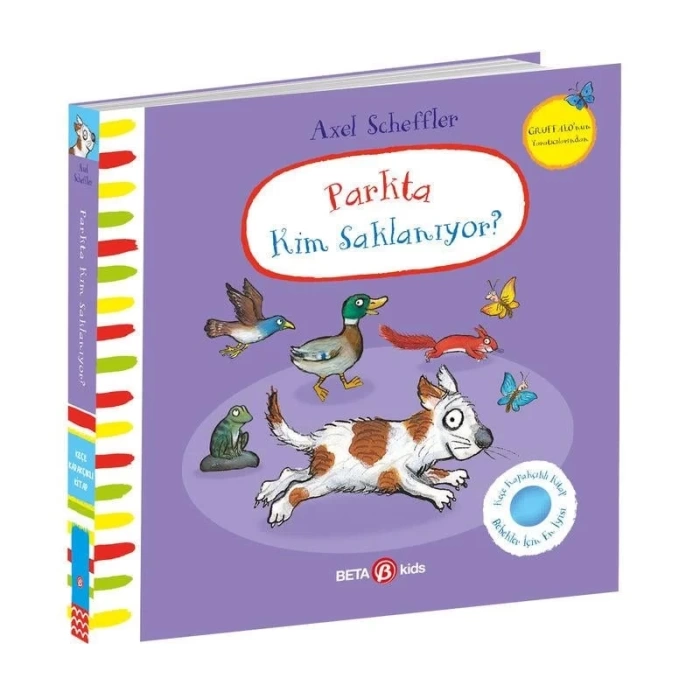 Parkta Kim Saklanıyor? (Keçe Kapaklı kitap)