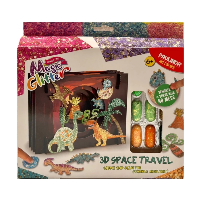 Paulinda Magic Glitter Space Travel 3D Hobi Set S00095634