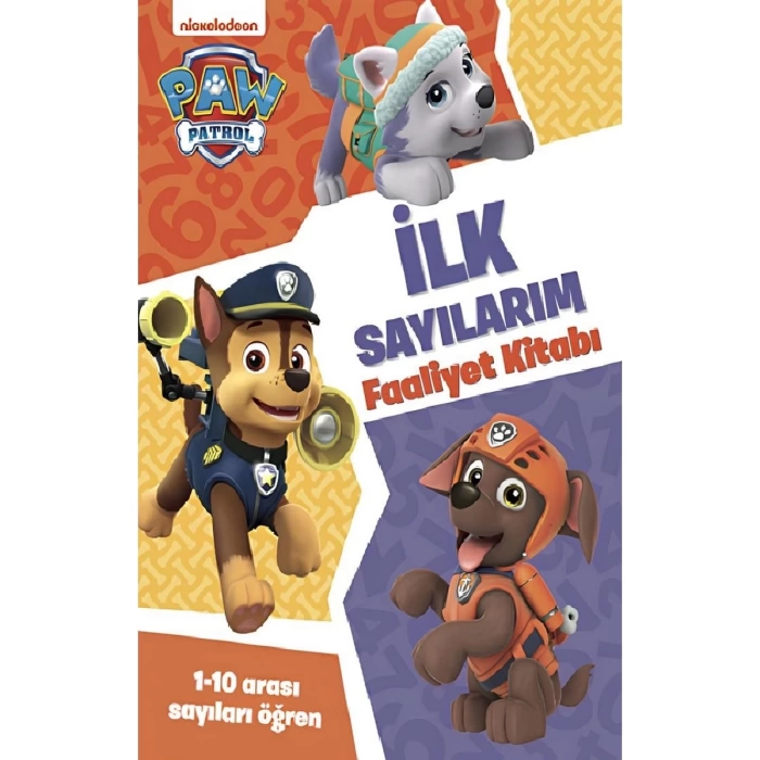 Paw Patrol İlk Sayılarım Faaliyet Kitabı 38062BT