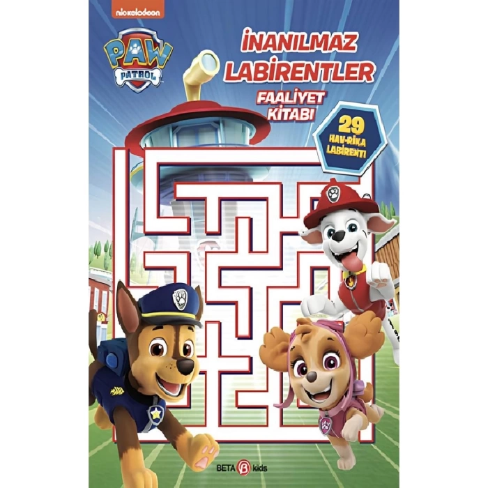 Paw Patrol İnanılmaz Labirentler Faaliyet Kitabı 38079BT