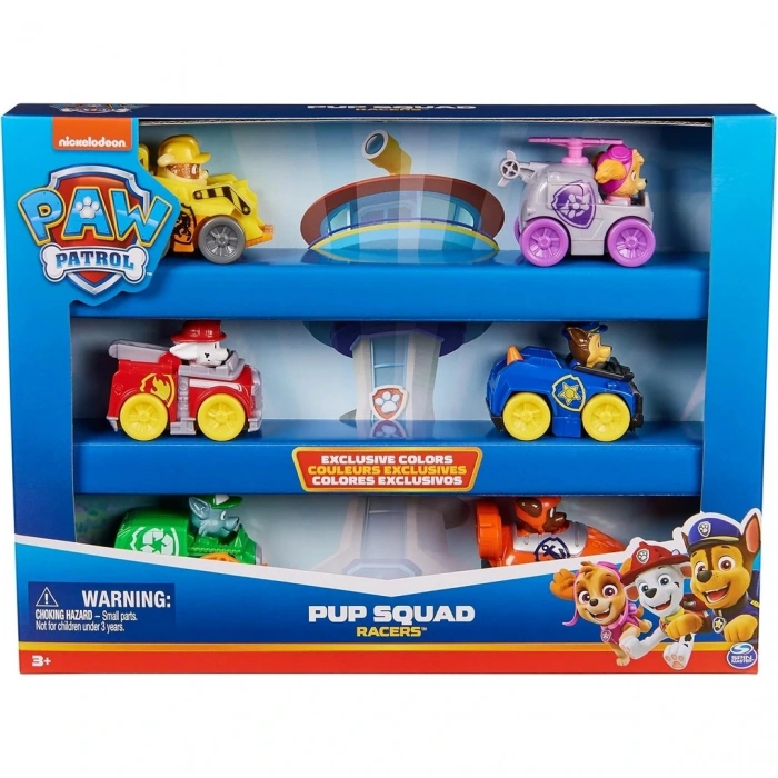 Paw Patrol Pup Squad Racer Araç ve Figür Seti