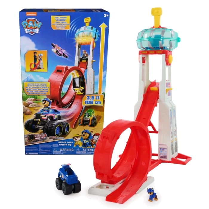 Paw Patrol Rescue Wheels Temalı Oyun Seti ve Figürü