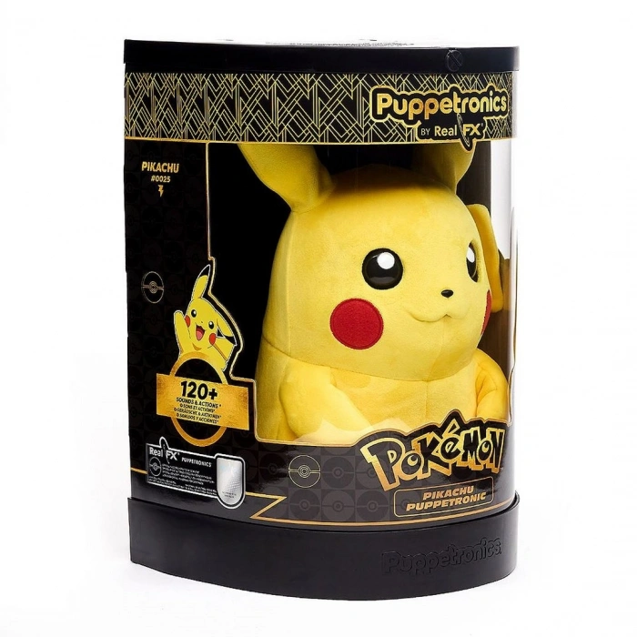 Pikachu RealFX Elektronik Kukla 40 cm