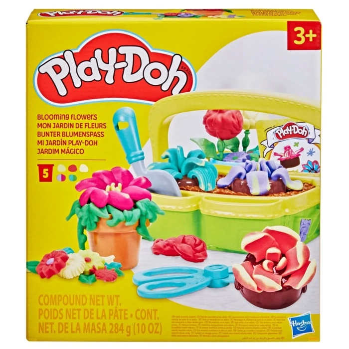 Play-Doh Renkli Çiçekler Botanik Oyun Seti