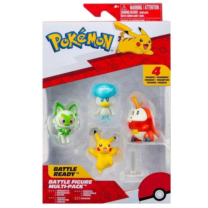 Pokemon Battle 4lü Figür Set